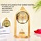 Vastu Pillar Pyramid and Shri Yantra with Magnifying Glass 3 Layer Shree Yantra Wish Pyramid for Good Luck Home Office Decor - Perfect for Meditation Spaces (8 x 4 Inch)